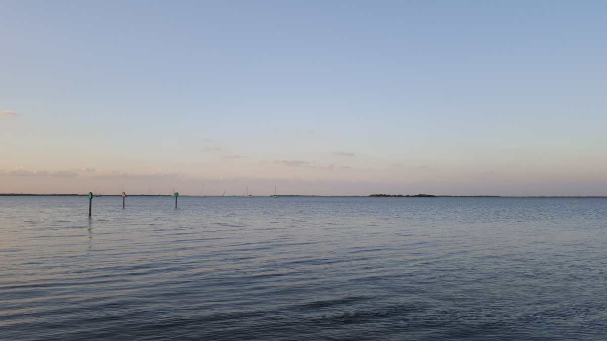 The Indian River Lagoon as seen from our Club House